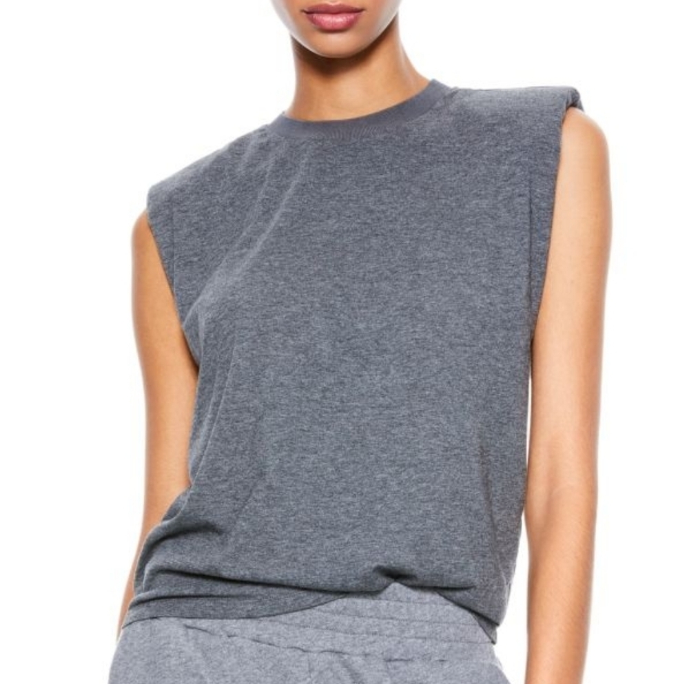 Alice + Olivia Navy Braxton Sleeveless Top Size S
